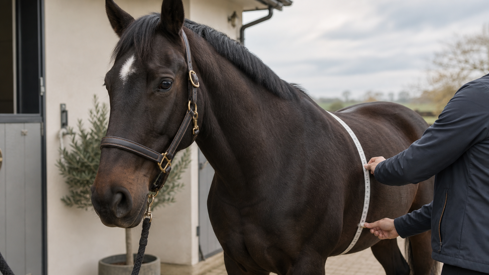 Muted equine nutrition detail in Precision brand colours